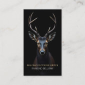 ブラックディアビジネスカード 名刺 (正面)