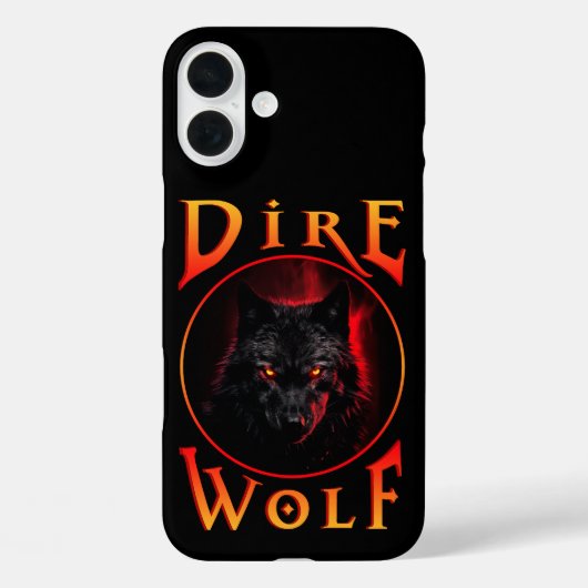 ブラックディーレウルフ懇親会 Case-Mate iPhoneケース (裏面)
