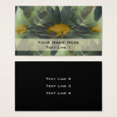 ブラックデイジーフローラアート (正面&裏面)