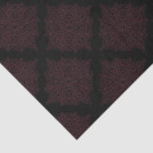 ブラックデカップワイン・ダマスク 薄葉紙 (詳細)