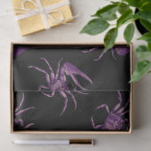 ブラックデコップパープルカニ 薄葉紙 (ギフト)