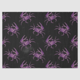 ブラックデコップパープルカニ 薄葉紙