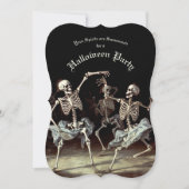 ブラックデス踊りスケルトンハロウィン (正面)