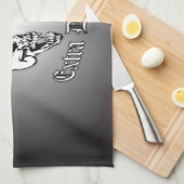 ブラックデス777 – エキストラドライジン キッチンタオル (四つ折り)