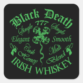 ブラックデス777 – ハニーアイリッシュウイスキー スクエアシール