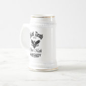 ブラックデス777 – 死のヘッドウイスキー ビールジョッキ (正面左)