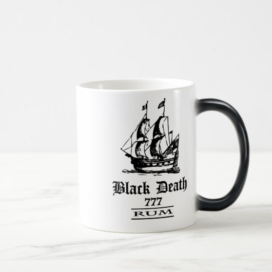 ブラックデス777 - Ol Ships Rum モーフィングマグカップ (右)