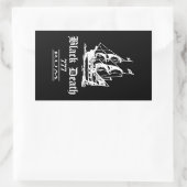 ブラックデス777 - Ol Ships Rum 長方形シール (バッグ)
