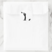 ブラックデッドバニー – lumberjack ラウンドシール (バッグ)