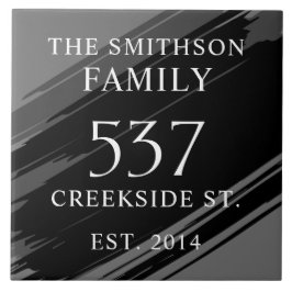 ブラックデモダンート定住住所ハウスプラーク タイル