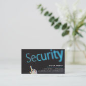 ブラックデータセキュリティ名刺 名刺 (スタンド正面)