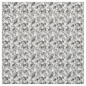 ブラックトイルブルーミングつる植物 ファブリック (見本)