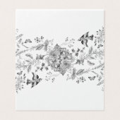 ブラックトイレデジュイフローラ座席表テーブルデコール (外部フラット)