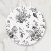 ブラックトイレデジュイヴィンテージフローラバプテスマ フェイバータグ (裏面)