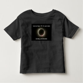 ブラックトッドラージョージタウントータルEclipse Tシャツ