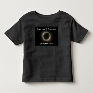 ブラックトッドラージョージタウントータルEclipse Tシャツ