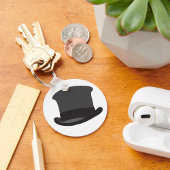 ブラックトップハット キーホルダー