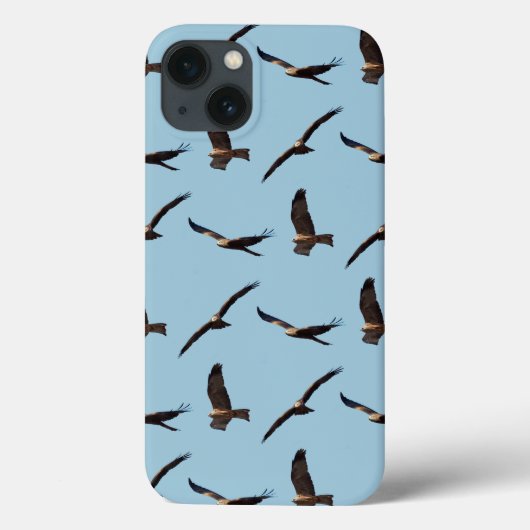 ブラックトビの狂乱 iPad Miniケース (色をお選びください) Case-Mate iPhoneケース (裏面)