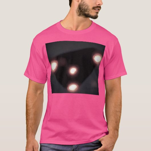 ブラックトライアングルUfo Tシャツ (正面)