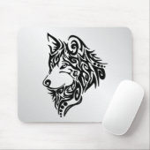 ブラックトライバル マウスパッド (マウス)