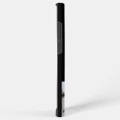 ブラックトラベルメモリーサムスンS22ウルトラケース SAMSUNG GALAXYケース (右側面)