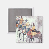 ブラックトランペーター マグネット (正面/裏面)