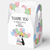 ブラックトリカラーオーストラリア誕生日ありがとう フェイバーボックス (オープン)