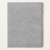 ブラックトリコラーペンブロークウェルシュコーギーと名前 プランナー手帳 (裏面)