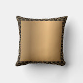 ブラックトリム付き黄金枕 クッション (裏面)