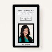 ブラックトリム追加フォトロゴ識別バッジ バッジ (正面)