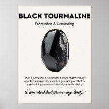 ブラックトルマリン石結晶の意味