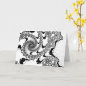 ブラックトングの挨拶カード カード (黄色い花)