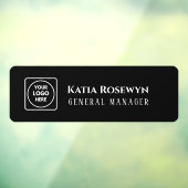 ブラックドアクリング | カスタムロゴ ウィンドウサイン (シート3)