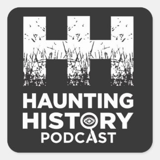 ブラックドアロゴシール スクエアシール