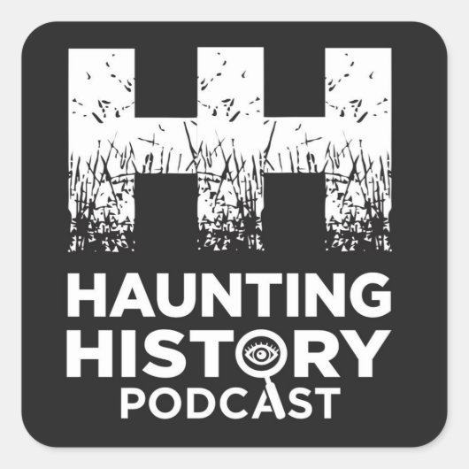 ブラックドアロゴシール スクエアシール (正面)