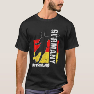ブラックドイツTシャツ。01 Tシャツ