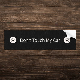ブラックドゥTouchマイカー バンパーステッカー