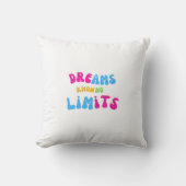 ブラックドカラフルリームノウハノリミズ装飾用クッション クッション (正面)