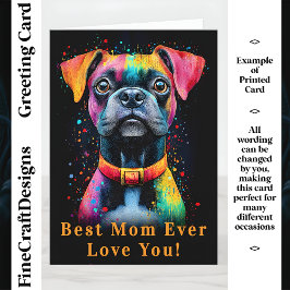 ブラックドッグの鮮やかなペイントスプラッシュ、CS6カスタムマザー カード