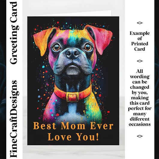 ブラックドッグの鮮やかなペイントスプラッシュ、CS6カスタムマザー カード