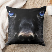 ブラックドッグ装飾用クッション クッション (ブランケット)