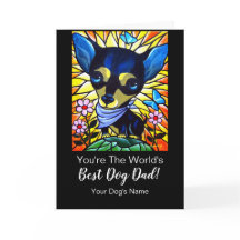 ブラックドッグChihuahuaからハッピーお父最高の様の日