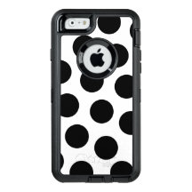 ブラックドットApple iPhone 6/6s Defenderシリーズケース
