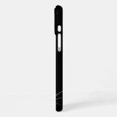 ブラックドラゴンの煙 iPhoneケース (左側面)