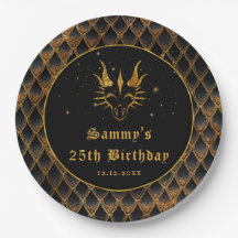 ブラックドラゴンはかりで測金ゴールドフェイクグリッター誕生日