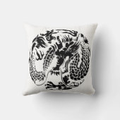 ブラックドラゴンアメリカンMoJo枕 クッション (裏面)