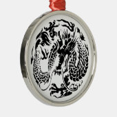 ブラックドラゴンオーナメント メタルオーナメント (右)