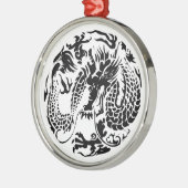 ブラックドラゴンオーナメント メタルオーナメント (左)