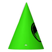 ブラックドラゴングリーンパーティー帽子 パーティーハット (左)