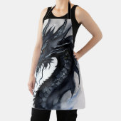 ブラックドラゴンニドホグウォーターデザイン エプロン (インサイチュ)